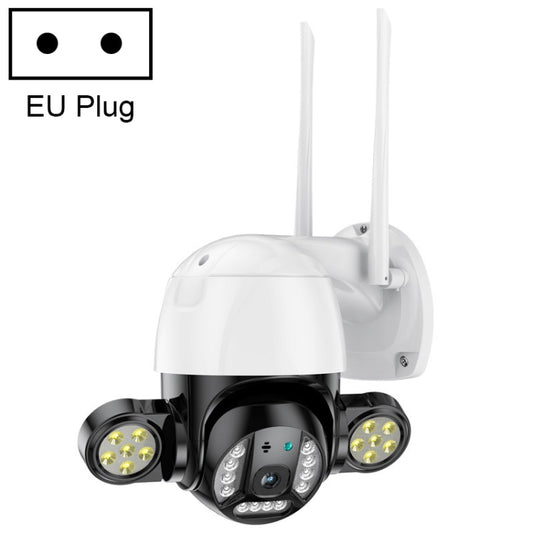 QX55 3.0 Million Pixels IP65 Waterproof 2.4G Wireless IP Camera, Support Motion Detection & Two-way Audio & Night Vision & TF Card, EU Plug - Dome Camera by buy2fix | Online Shopping UK | buy2fix
