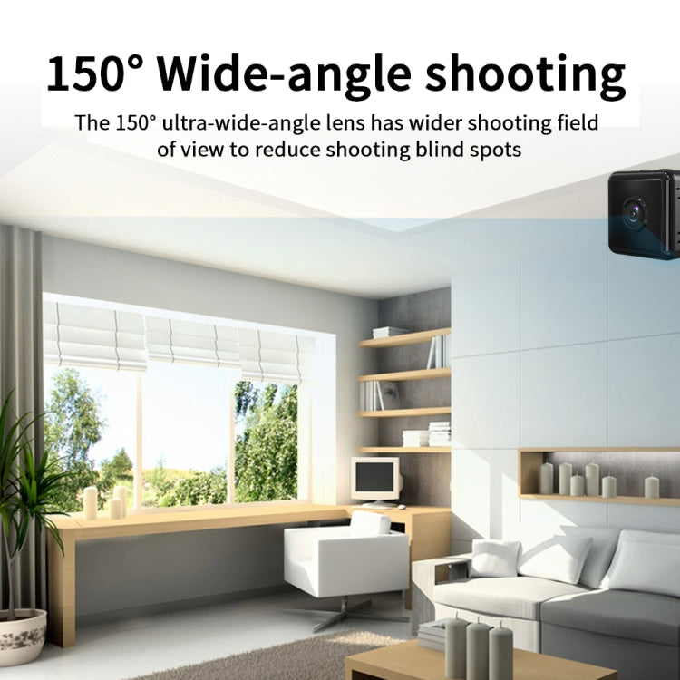 X6D HD 1080P Wireless Home Mini Surveillance Camera, Support Infrared Night Vision & Motion Detection & TF Card (White) - Mini Camera by buy2fix | Online Shopping UK | buy2fix