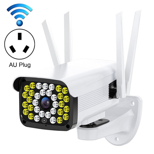 Difang DF-36Q Outdoor HD Surveillance IP Camera, Support Voice Intercom & Night Vision & Human Figure Detection & TF Card, WiFi + HD Fixed Version, AU Plug
