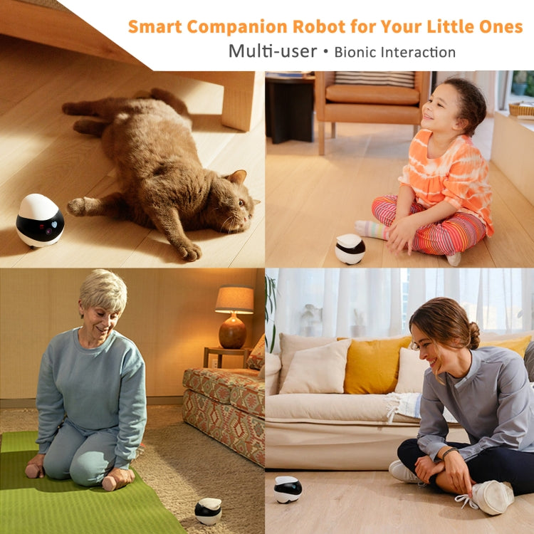 EBO SE 1080P HD Smart Home Companion Robot Remote Monitoring Camera, Support Infrared Night Vision & Two-way Voice & TF Card, US Plug - Wireless Camera by buy2fix | Online Shopping UK | buy2fix