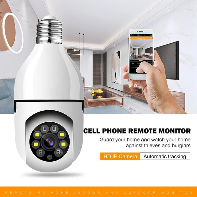 GA-C11 1080P 2MP 2.4G Single Frequency Two-way Voice Intercom Bulb Camera (White) - Light Bulb Camera by buy2fix | Online Shopping UK | buy2fix