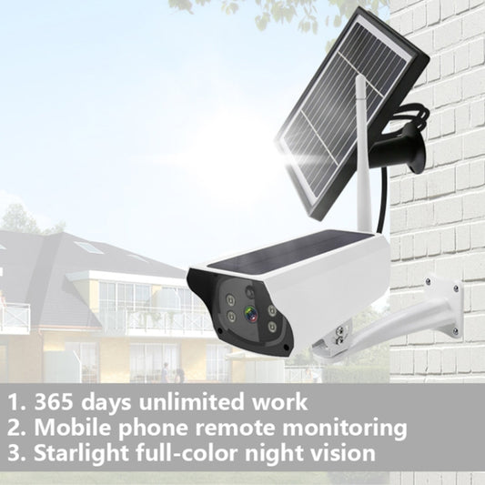 VESAFE Y4P Outdoor HD 1080P Solar Power Security IP Camera, Support Motion Detection & PIR Wake up, IP66 Waterproof(White) - Waterproof Camera by buy2fix | Online Shopping UK | buy2fix