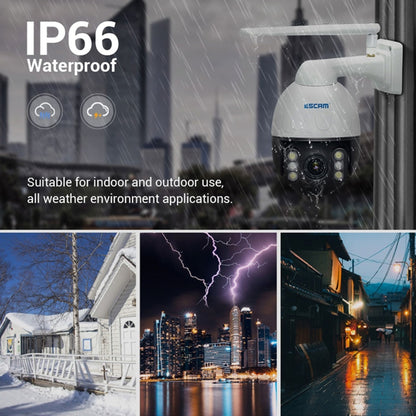 ESCAM Q5068 H.265 5MP Pan / Tilt / 4X Zoom WiFi Waterproof IP Camera, Support ONVIF Two Way Talk & Night Vision, AU Plug - Waterproof Camera by ESCAM | Online Shopping UK | buy2fix