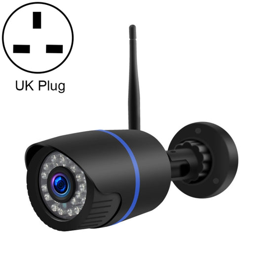 Q4 2.0 Million Pixels 1080P HD Wireless IP Camera, Support Motion Detection & Two-way Audio & Infrared Night Vision & TF Card, UK Plug - Bullet Camera by buy2fix | Online Shopping UK | buy2fix