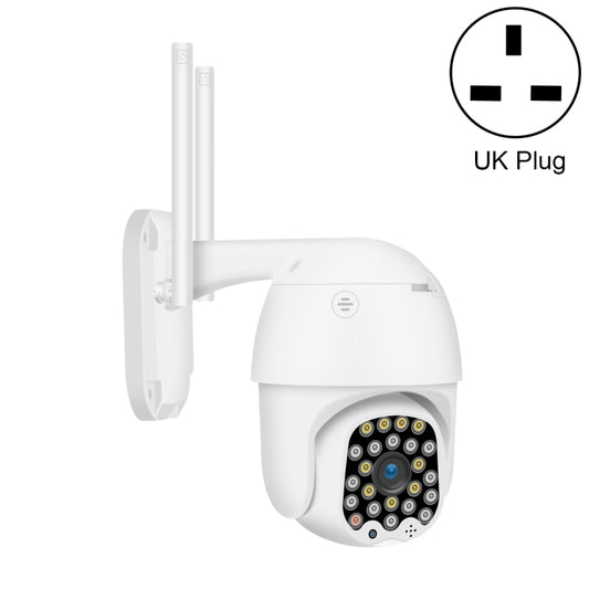 QX18 1080P HD WiFi IP Camera, Support Night Vision & Motion Detection & Two Way Audio & TF Card, UK Plug - Wireless Camera by buy2fix | Online Shopping UK | buy2fix