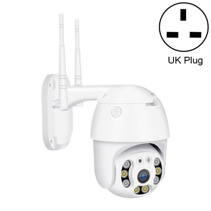 QX21 1080P HD WiFi IP Camera, Support Night Vision & Motion Detection & Two Way Audio & TF Card, UK Plug - Wireless Camera by buy2fix | Online Shopping UK | buy2fix