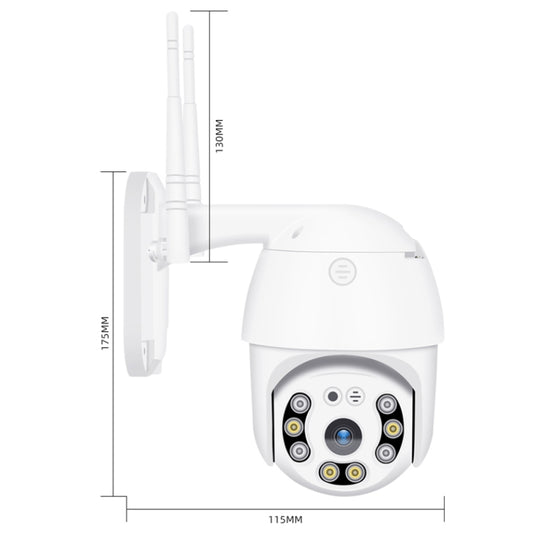 QX21 1080P HD WiFi IP Camera, Support Night Vision & Motion Detection & Two Way Audio & TF Card, AU Plug - Wireless Camera by buy2fix | Online Shopping UK | buy2fix