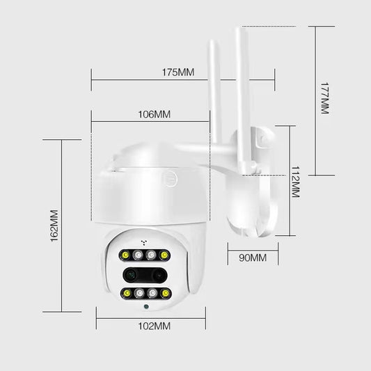 QX48 Pixels 1080P HD Wireless IP Camera, Support Motion Detection & Infrared Night Vision & TF Card (AU Plug) - Wireless Camera by buy2fix | Online Shopping UK | buy2fix