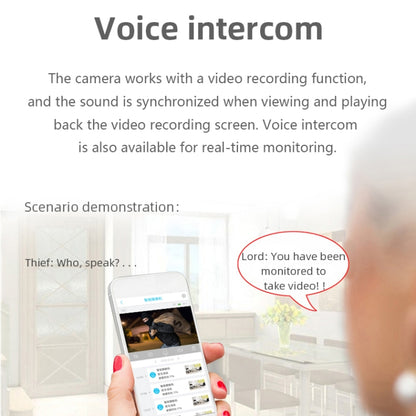 T21 1080P HD Solar Wireless IP Camera, Support Motion Detection & Infrared Night Vision & TF Card - Wireless Camera by buy2fix | Online Shopping UK | buy2fix