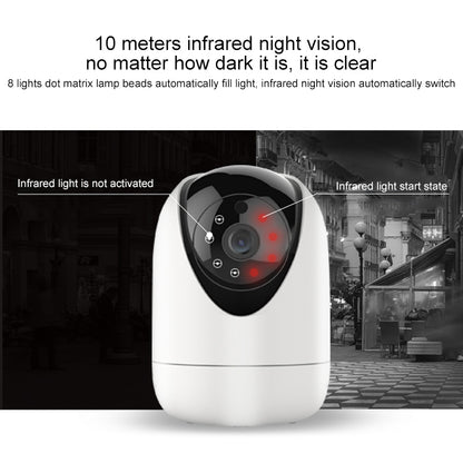 YT47 HD Wireless Indoor Network Shaking Head Camera, Support Motion Detection & Infrared Night Vision & Micro SD Card, US Plug - Wireless Camera by buy2fix | Online Shopping UK | buy2fix
