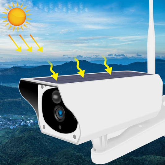 T1-2 2 Megapixel WiFi Version IP67 Waterproof Solar HD Monitor Camera without Battery & Memory, Support Infrared Night Vision & Motion Detection / Alarm & Voice Intercom & Mobile Surveillance - Waterproof Camera by buy2fix | Online Shopping UK | buy2fix