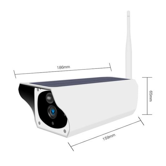 T1-2 2 Megapixel WiFi Version IP67 Waterproof Solar HD Monitor Camera without Battery & Memory, Support Infrared Night Vision & Motion Detection / Alarm & Voice Intercom & Mobile Surveillance - Waterproof Camera by buy2fix | Online Shopping UK | buy2fix