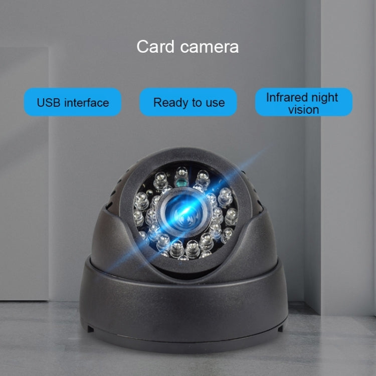 BQ2 1 megapixel Plug-in Hemisphere HD Monitor Camera, Support Infrared Night Vision & 4-32GB TF Card - Dome Camera by buy2fix | Online Shopping UK | buy2fix