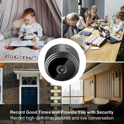 A9+ 1080P WiFi Remote Wireless Camera, Support Night Vision & Motion Detection & TF Card, Broadcom Bluetooth Solution(White) - Mini Camera by buy2fix | Online Shopping UK | buy2fix