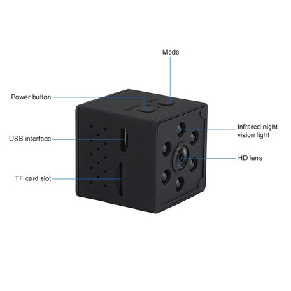 Q15 1080P HD Smart Home WiFi Camera, Support Motion Detection & Non-light Night Vision & TF Card - Mini Camera by buy2fix | Online Shopping UK | buy2fix