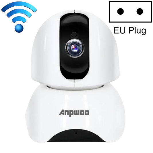 Anpwoo-YT003 2.0 Mega 3.6mm Lens Wide Angle 1080P Smart WIFI Monitor Camera , Support Night Vision & TF Card Expansion Storage, EU Plug - Wireless Camera by Anpwoo | Online Shopping UK | buy2fix