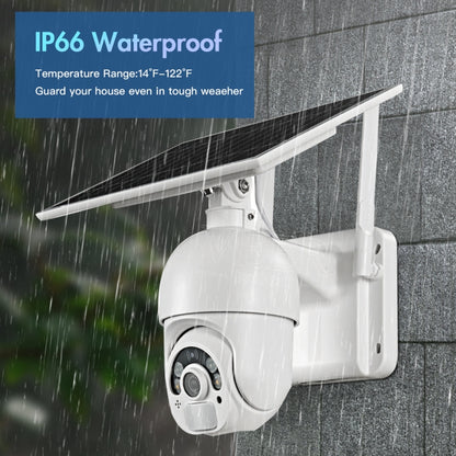 T22 1080P Full HD Solar Powered 4G Network US Version Camera, Support PIR Alarm, Night Vision, Two Way Audio, TF Card - Wireless Camera by buy2fix | Online Shopping UK | buy2fix
