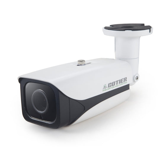 651eH2 / IP POE Zoom (Power Over Ethernet) 1080P H.265 HD 4 x Optical Zoom and 2.8-12mm AF Lens IP66 Weatherproof Indoor Surveillance Camera, Support IR Night Vision(White) - Bullet Camera by buy2fix | Online Shopping UK | buy2fix