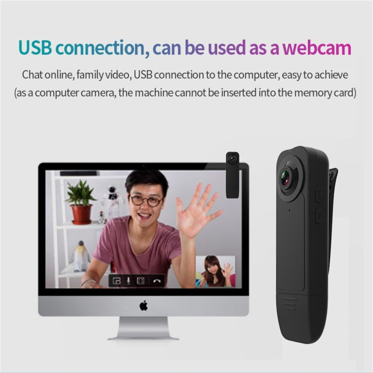 A18 1080P HD Portable Smart Extra Long Standby Recording Pen Camera(Black) - Recording Pen by buy2fix | Online Shopping UK | buy2fix