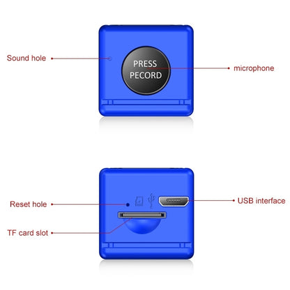 FX01 1080P Outdoor Sport HD Aerial DV Camera (Red) - Mini Camera by buy2fix | Online Shopping UK | buy2fix