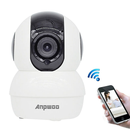 Anpwoo YT006 720P HD WiFi IP Camera, Support Motion Detection & Infrared Night Vision & SD Card(Max 32GB)(White) - Wireless Camera by Anpwoo | Online Shopping UK | buy2fix