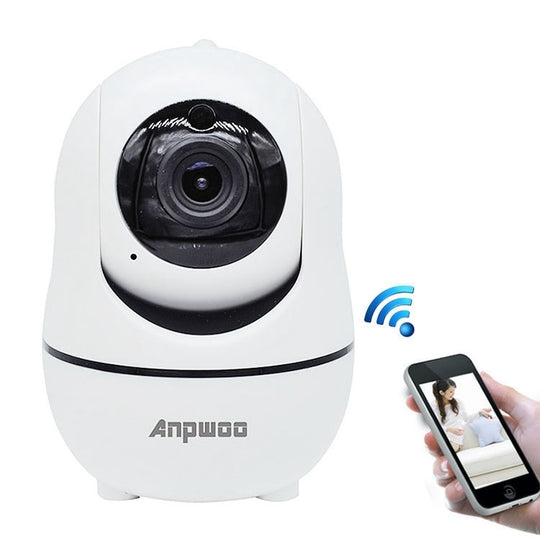 Anpwoo YT008 720P HD WiFi IP Camera, Support Motion Detection & Infrared Night Vision & SD Card(Max 32GB)(White)