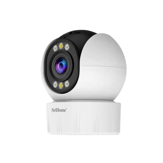 SriHome SH046 4.0 Million Pixels FHD Low Power Consumption Wireless Home Security Camera System (US Plug) - Wireless Camera by SriHome | Online Shopping UK | buy2fix