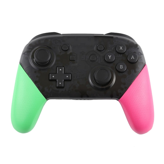 Wireless Game Pro Controller With Screenshot Vibration Function for Nintendo Switch(Green Pink) - Gamepads by buy2fix | Online Shopping UK | buy2fix