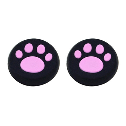 4 PCS Cute Cat Paw Silicone Protective Cover for PS4 / PS3 / PS2 / XBOX360 / XBOXONE / WIIU Gamepad Joystick(Pink) - Cases by buy2fix | Online Shopping UK | buy2fix