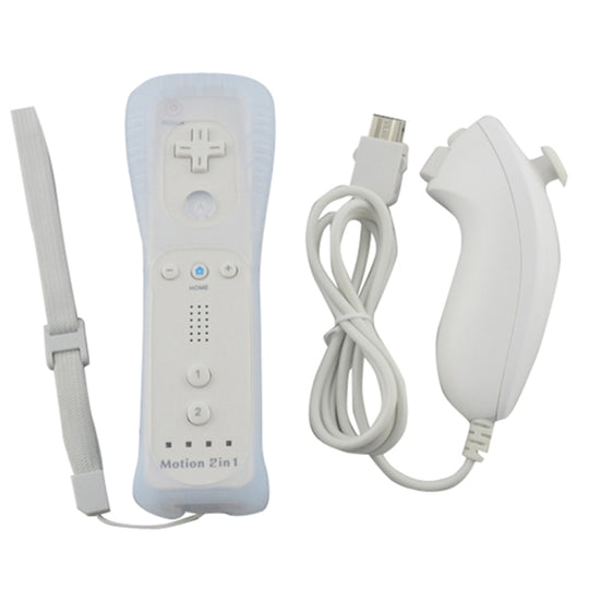 Télécommande Wii Wireless GamePad (Blanc)