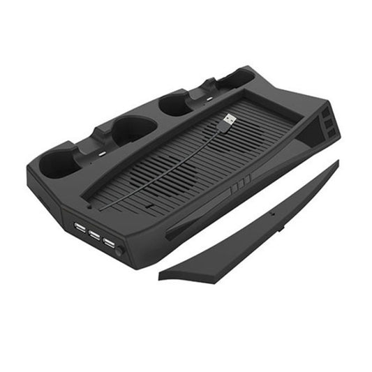 KJH P5-010 Vertical Charging Stand With Cooling Fan For PS5 De / UHD - Charger & Power by buy2fix | Online Shopping UK | buy2fix