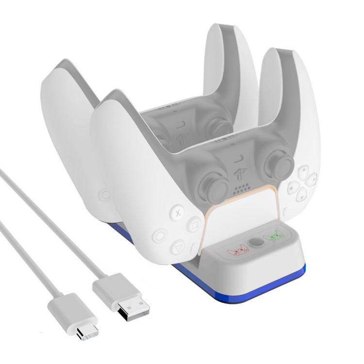 JYS P5116 Wireless Handle Dual Charging Station with Indicator Light For PS5 - Charger & Power by buy2fix | Online Shopping UK | buy2fix