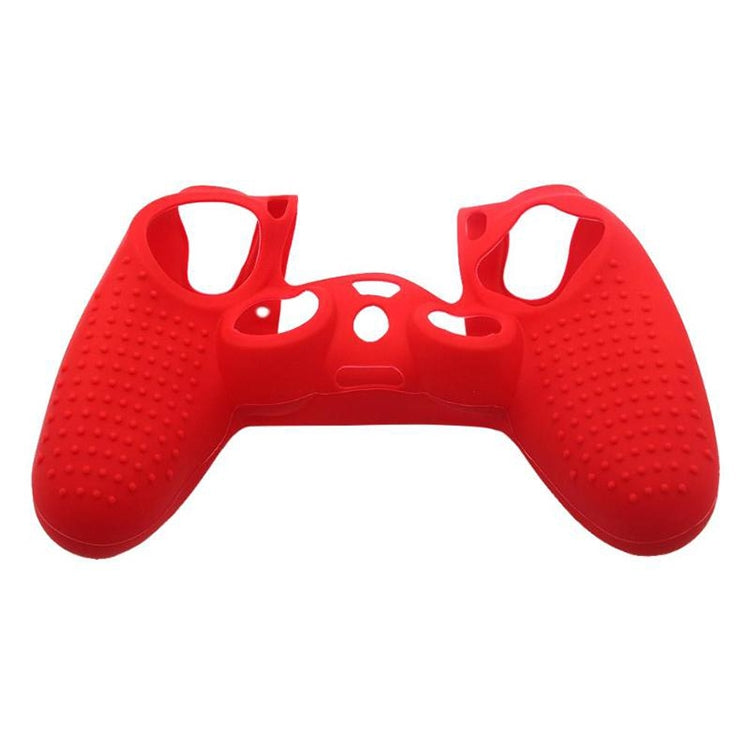 Non-slip Silicone Protective Case for Sony PS4(Red) - Cases by buy2fix | Online Shopping UK | buy2fix