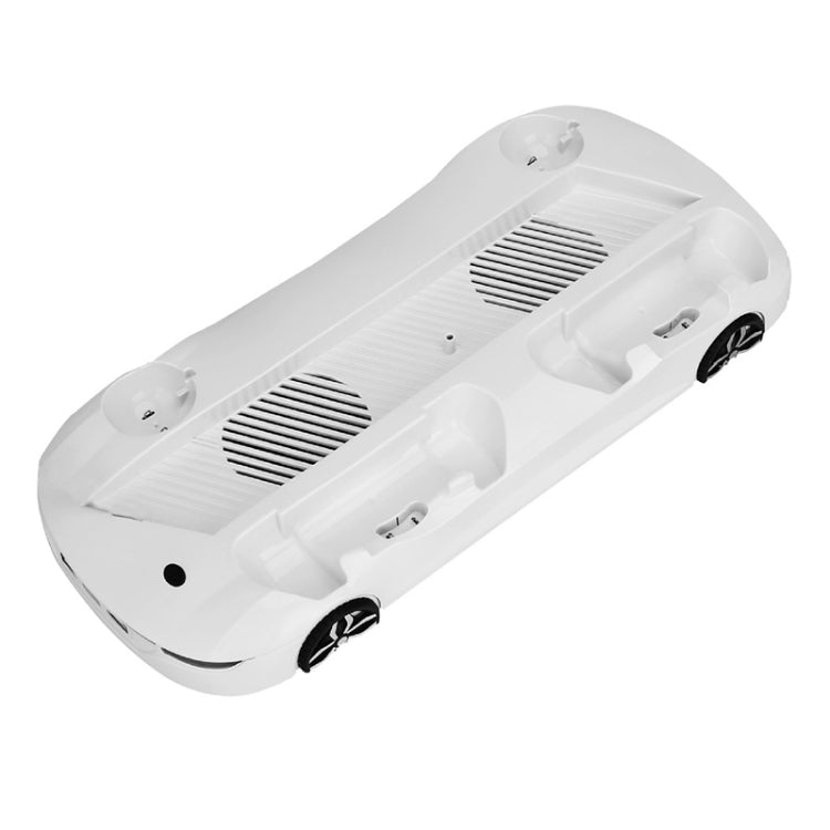 Multi-function Host Machine Dissipate Heat Charging Base Holder for PS4 Pro / Slim(White) - Charger & Power by buy2fix | Online Shopping UK | buy2fix