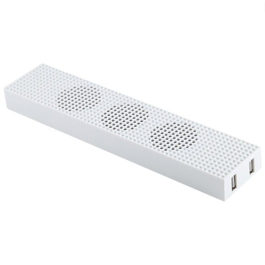 DOBE Game Console Cooling Fans with Dual USB Ports & Low/High Speed Switch for XBOX One S Console - Charger & Power by DOBE | Online Shopping UK | buy2fix