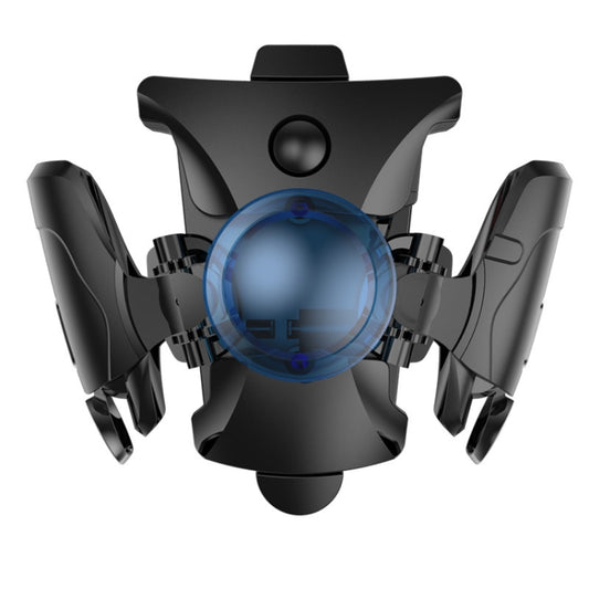 Non-slip Alloy Separable Button Mobile Phone Game Shooting Gamepad, Support Burst Mode, Suitable for 4.7-6.5 inch Mobile Phones(Black) - Handle Shooter by buy2fix | Online Shopping UK | buy2fix