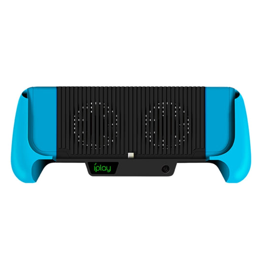 IPLAY Host Charging Grips Stand Shell Cooling Fan for Switch Lite(Blue) - Charger & Power by iplay | Online Shopping UK | buy2fix