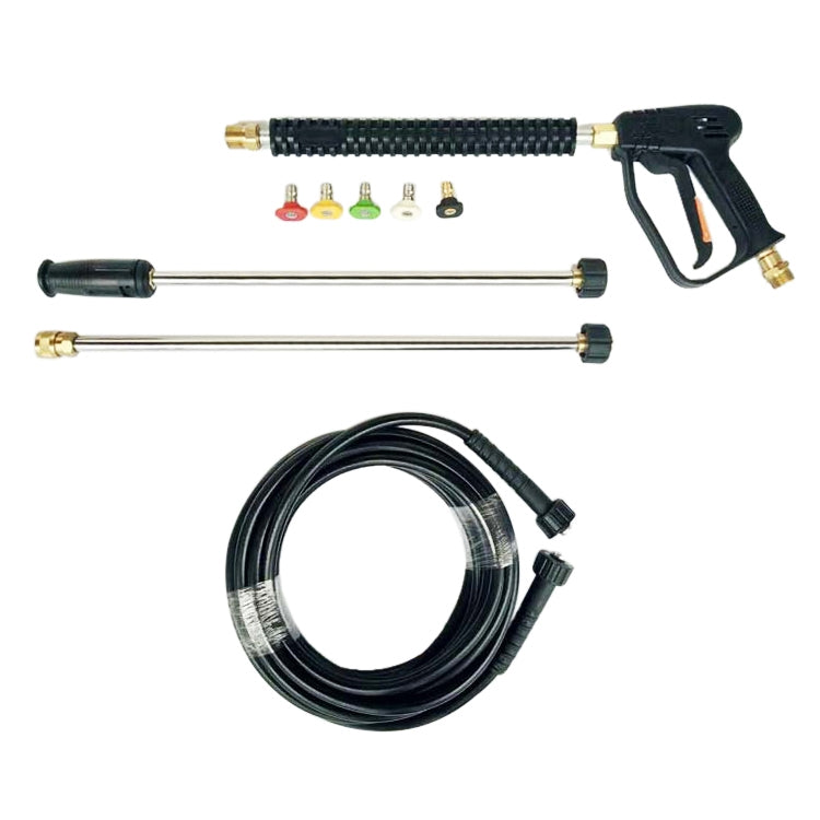 3000 PSI Car Water Power Washer High Pressure Spray Gun with 2 Extension Wand & 5 Nozzles by buy2fix
