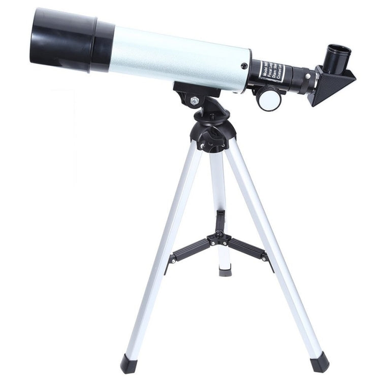 F36050 Portable Professional High Definition High Times Espace Astronomical Telescope Spotting Scope with Aluminum Alloy Tripod(Silver) by buy2fix