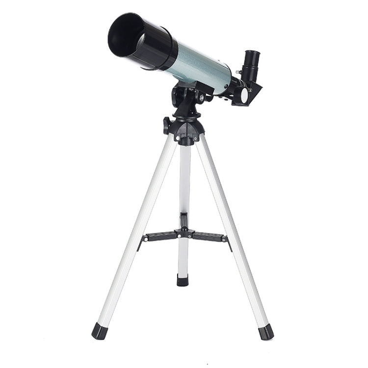 F36050 Portable Professional High Definition High Times Espace Astronomical Telescope Spotting Scope with Aluminum Alloy Tripod(Silver) by buy2fix
