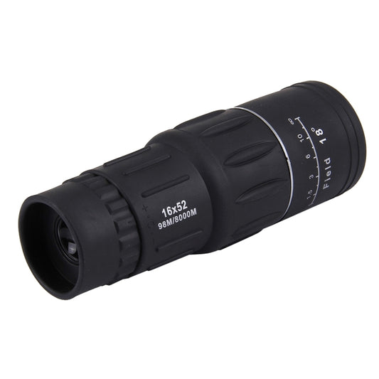 16x52 Life Waterproof Monocular Telescope - Monocular Binoculars by buy2fix | Online Shopping UK | buy2fix