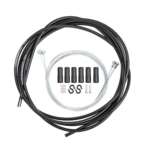 Universal Bicycle Brake Cable Tube Set(Black) - Bicycle Brake Parts by buy2fix | Online Shopping UK | buy2fix