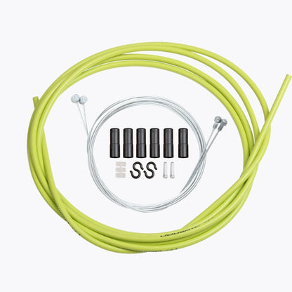 Universal Bicycle Brake Cable Tube Set(Green) - Bicycle Brake Parts by buy2fix | Online Shopping UK | buy2fix