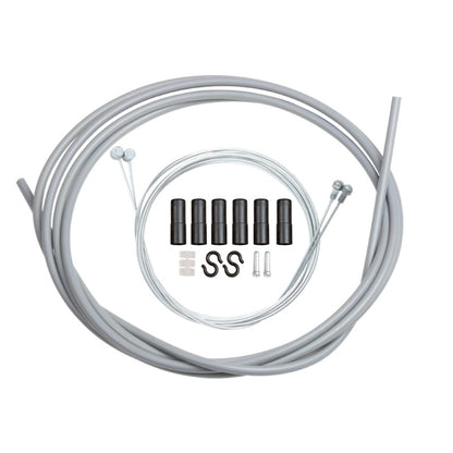 Universal Bicycle Brake Cable Tube Set(Grey) - Bicycle Brake Parts by buy2fix | Online Shopping UK | buy2fix