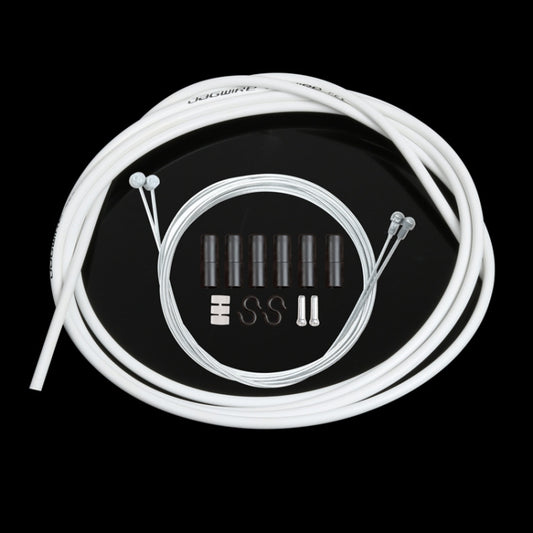 Universal Bicycle Brake Cable Tube Set(White) - Bicycle Brake Parts by buy2fix | Online Shopping UK | buy2fix