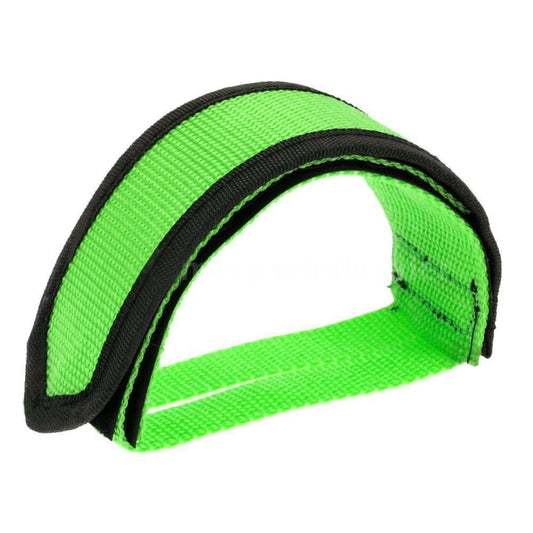 2 PCS Bicycle Pedals Bands Feet Set With Anti-slip Straps Beam Foot(Green) - Pedals by buy2fix | Online Shopping UK | buy2fix