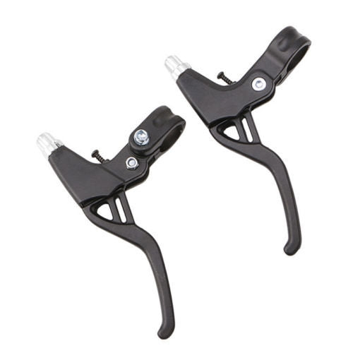 Mountain Bike Lightweight ALLOY Brake handle (Black) - Bicycle Grips by buy2fix | Online Shopping UK | buy2fix