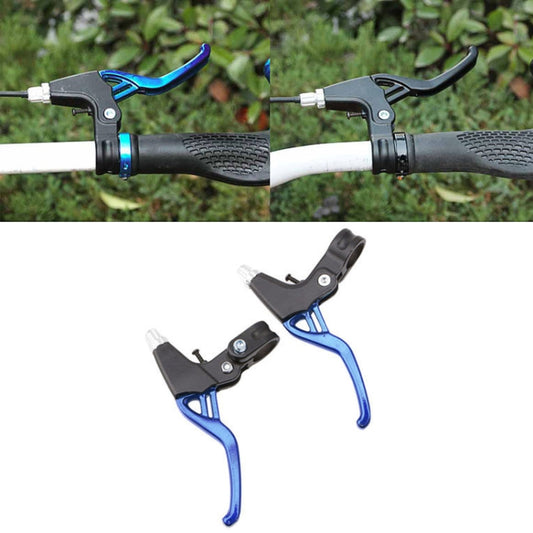 Mountain Bike Lightweight ALLOY Brake handle (Blue) - Bicycle Grips by buy2fix | Online Shopping UK | buy2fix