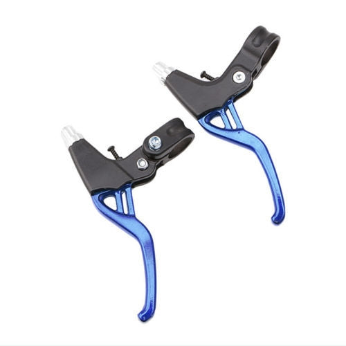 Mountain Bike Lightweight ALLOY Brake handle (Blue) - Bicycle Grips by buy2fix | Online Shopping UK | buy2fix