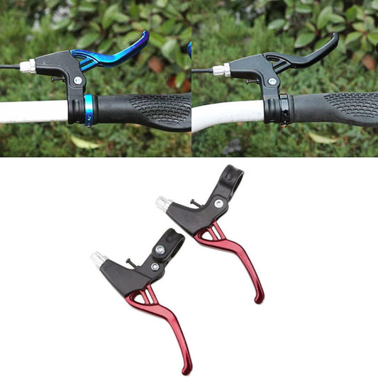 Mountain Bike Lightweight ALLOY Brake handle (Red) - Bicycle Grips by buy2fix | Online Shopping UK | buy2fix